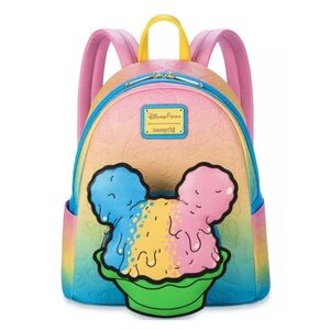 Disney’s Shaved Ice Loungefly Backpack NWT